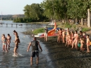 am Strand vom Campingplatz