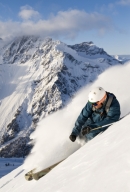 Skifahren am Arlberg