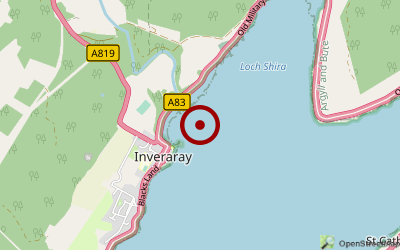 Navigation zum Campingplatz Argyll Caravan Park