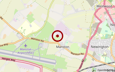 Navigation zum Campingplatz Manston Caravan & Camping