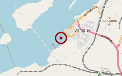 Navigation zum Campingplatz Dampier Transit Caravan Park