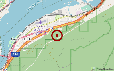 Navigation zum Campingplatz Cascade Locks / Portland East KOA