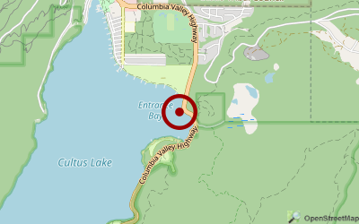 Navigation zum Campingplatz Cultus Lake Parks Board (Sunnyside Campground)