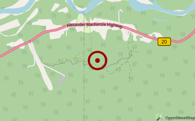 Navigation zum Campingplatz Bailey Bridge Campsite