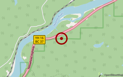 Navigation zum Campingplatz Cassiar RV Park