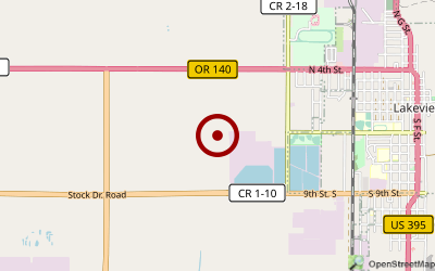 Navigation zum Campingplatz Abert Rim Oasis Rv Park